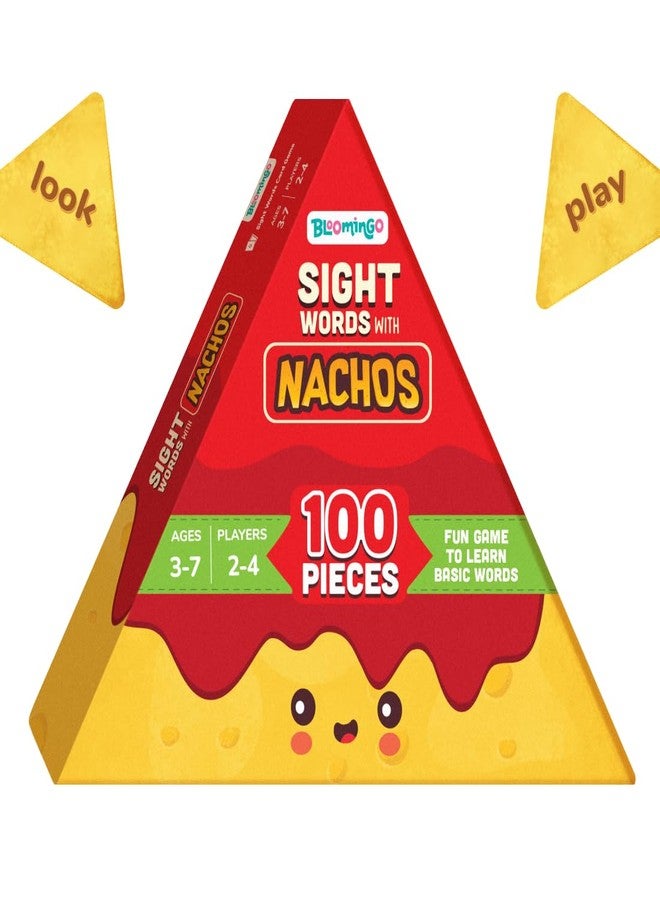 Bloomingo Learning Kit : Sight Words with Nachos- Learn words with nachos, Boosts Early Literacy & confidence With Fun Word Challenges - Educational Birthday Gift for Boys and Girls Ages 3, 4, 5, 6, 7 - Image 2